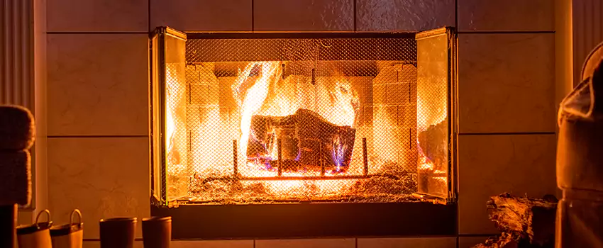 Mendota Hearth Landscape Fireplace Installation in Hanahan, South Carolina