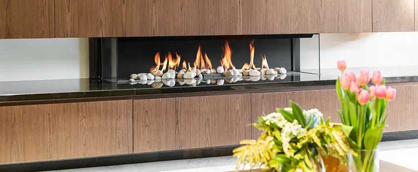 Double-height Fireplace Design Refurbishment in Hanahan, South Carolina
