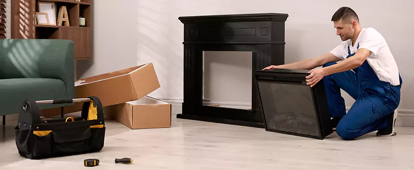 Old Rusted Metal Fireplace Repair And Replacement in Hanahan, SC